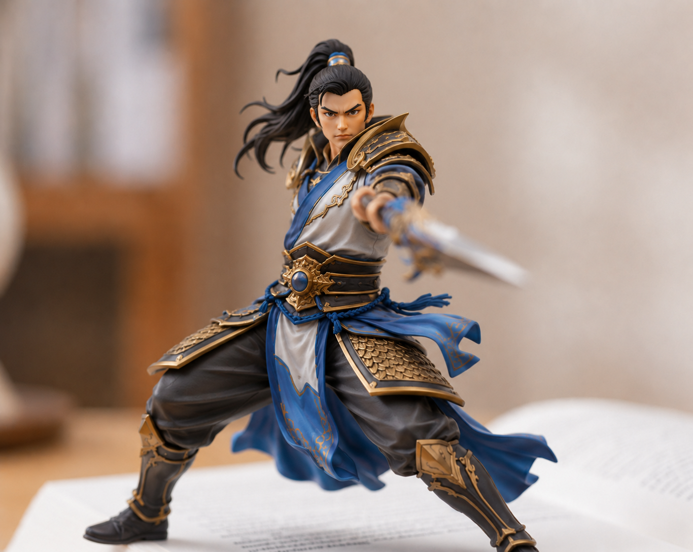Custom resin figure D
